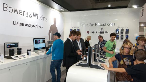 IFA 2011 Bowers & Wilkins stand