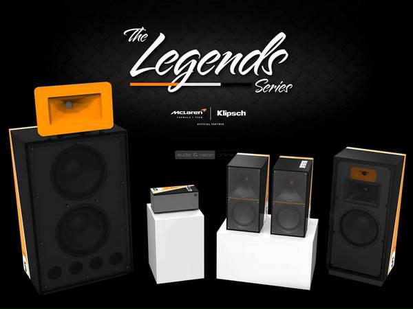 Klipsch McLaren Edition hangfalak Klipsch McLaren Edition hangfalak