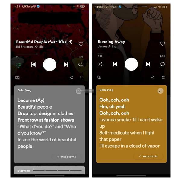Spotify dalszöveg Spotify dalszöveg