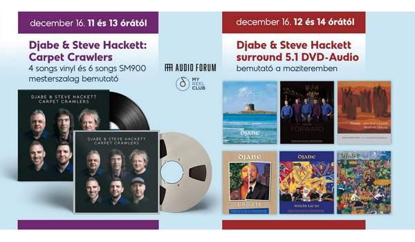 Djabe & Steve Hackett - Carpet Crawlers bemutató Djabe & Steve Hackett - Carpet Crawlers bemutató